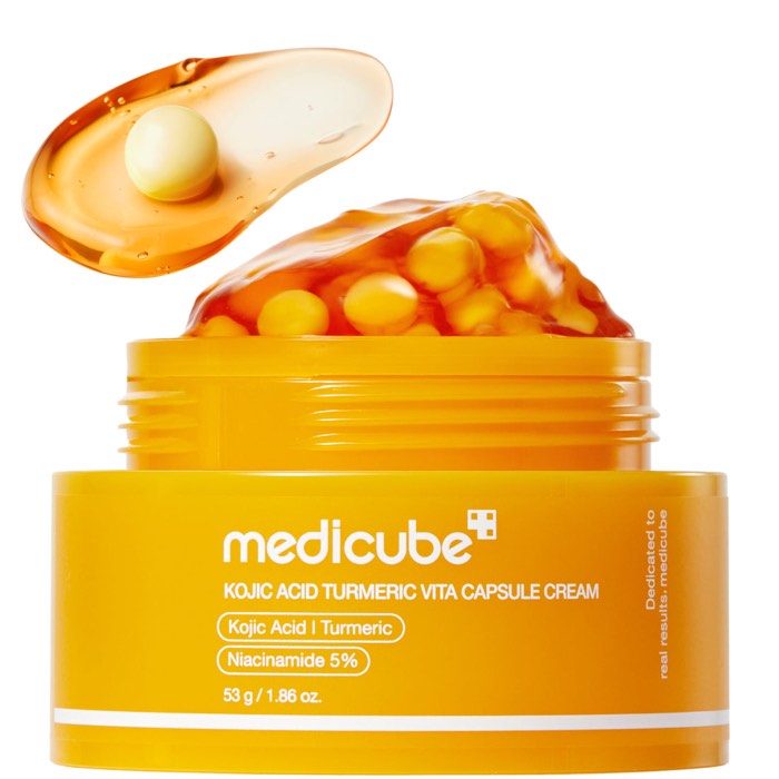 Kojic Acid + Turmeric Vita Capsule Cream de MEDICUBE