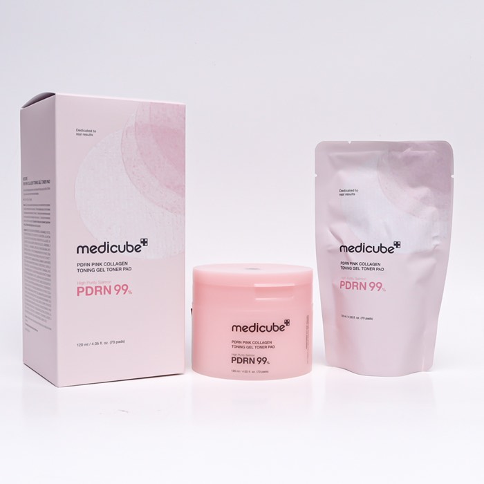 PDRN Pink Collagen Cleansing Pads de MEDICUBE