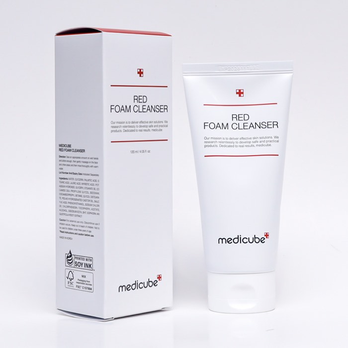 Red Cleansing Foam de MEDICUBE