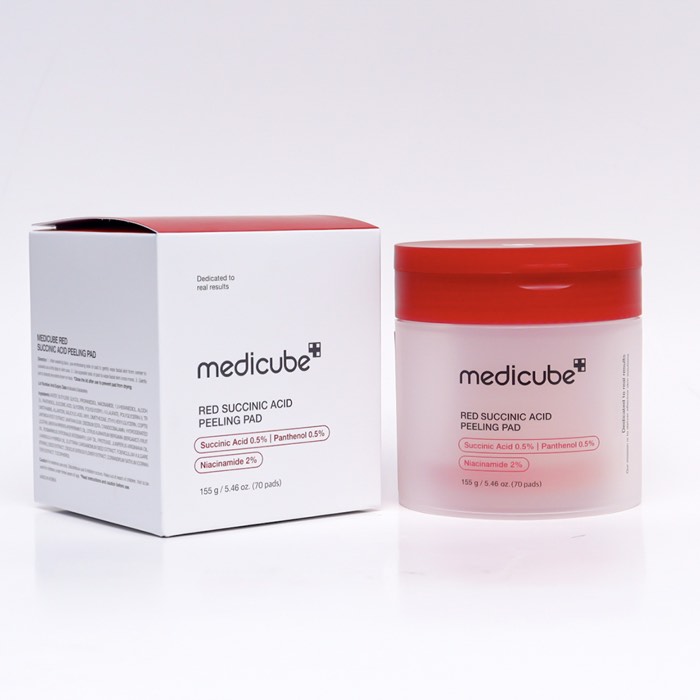 Red Succinic Peeling Pads de MEDICUBE