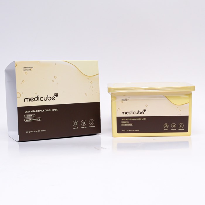 Deep Vita C Sheet Mask · caja de 30 de MEDICUBE