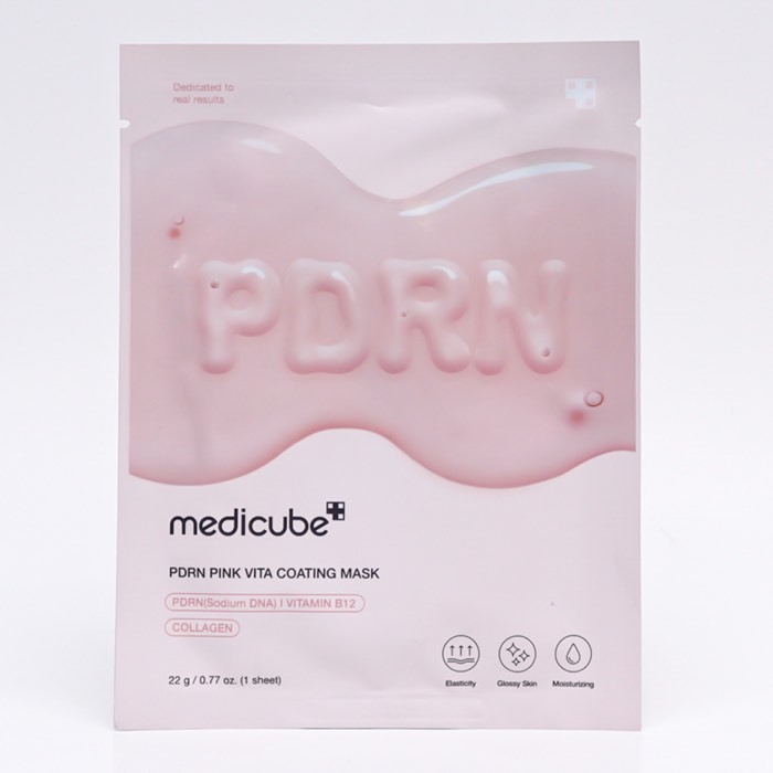PDRN Pink Vita Coating Sheet Mask de MEDICUBE
